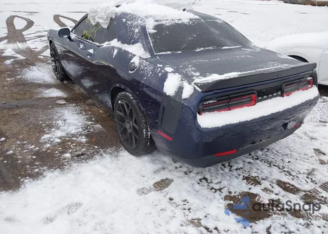 2017 Dodge Challenger R/T Scat Pack z USA, uszkodzony, nr VIN 2C3CDZFJ3HH518301